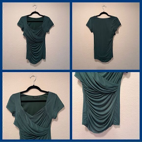 NWOT. PattyBoutik Stretch Top Shirt Blouse. - Picture 1 of 7